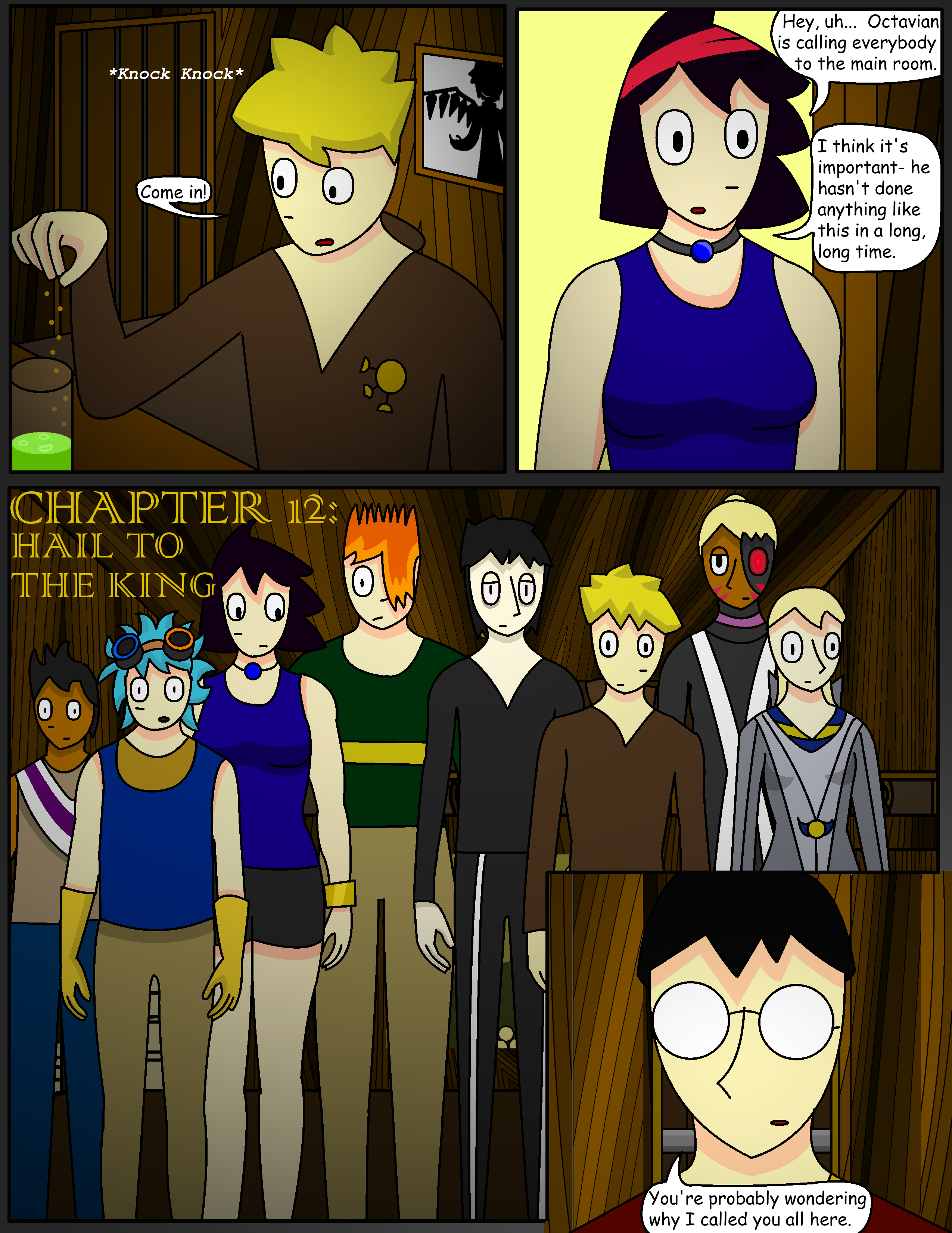 Chapter 12, Page 1: A Cry for Help